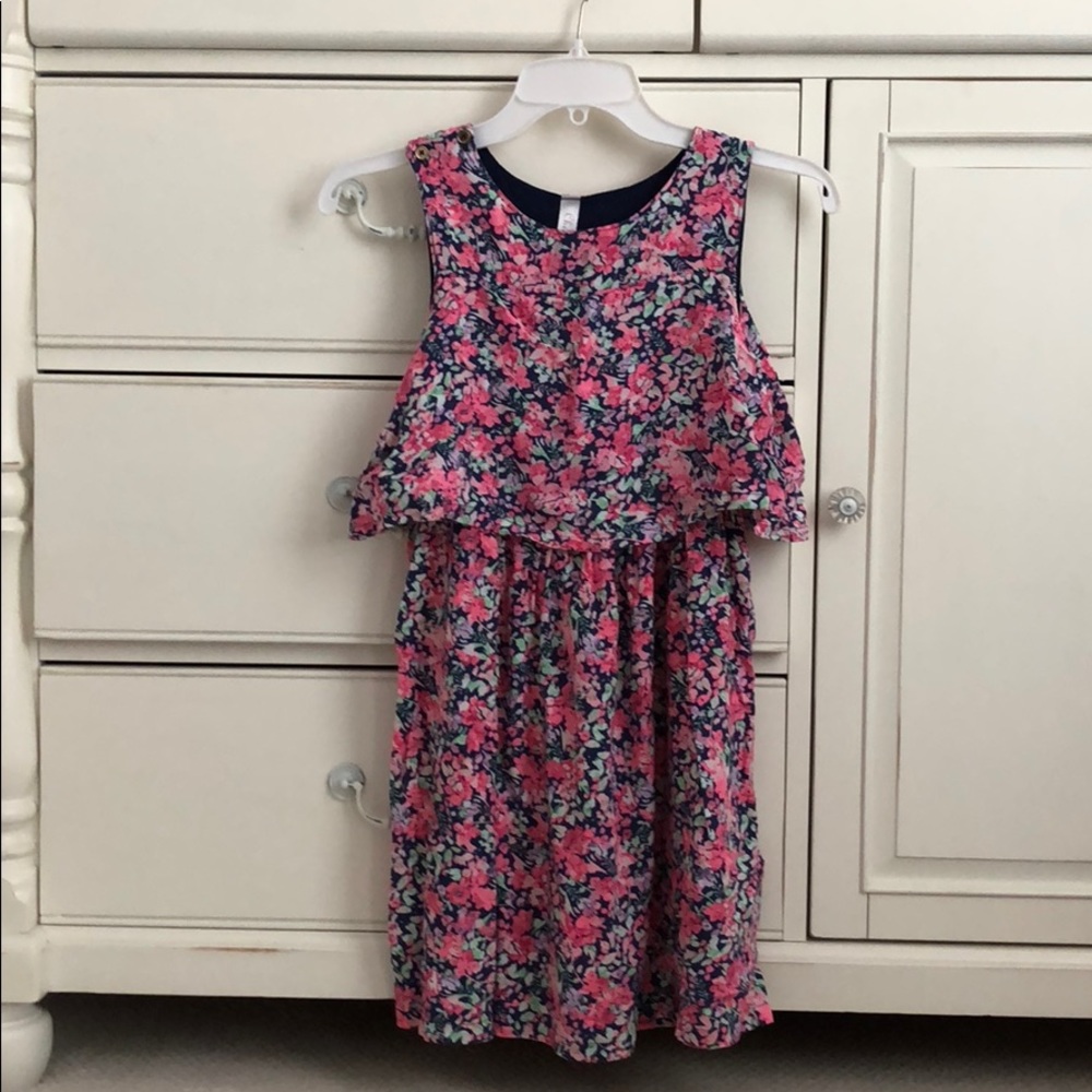Adorable girl’s floral dress